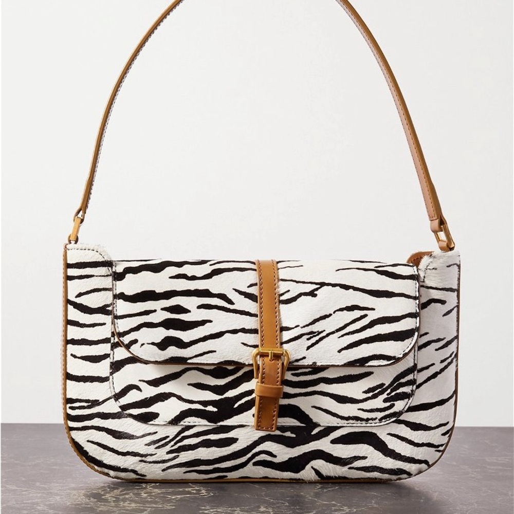 BY FAR Zebra Print Miranda Bag - Picture 10 of 10